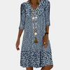 Elegante midi-zomerjurk voor dames