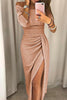 Elegante off-shoulder bodycon jurk