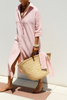 Elegante shirtjurk met lange mouwen voor dames
