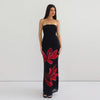 Elegante Avondjurk met Bloemenprint
