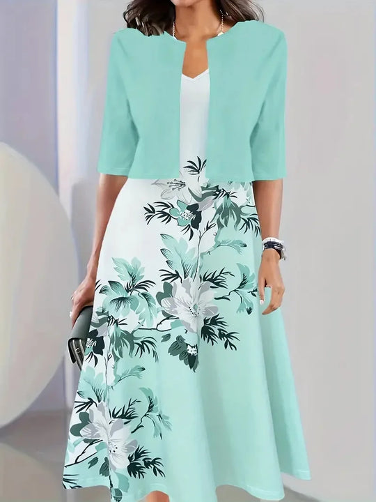 Elfriedela – Lange damesjurk | Tijdloze elegantie