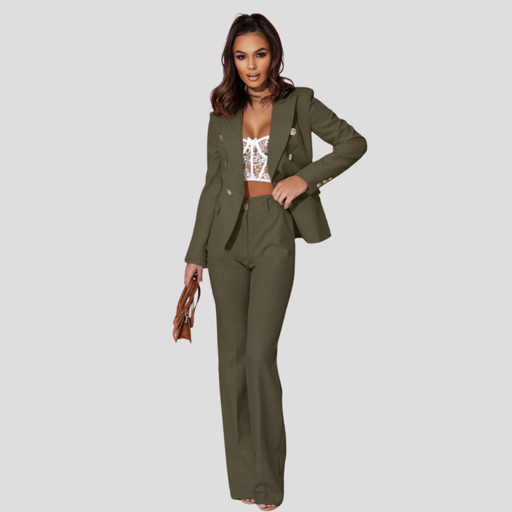 Elisea Blazerset voor dames – modern zomerpak