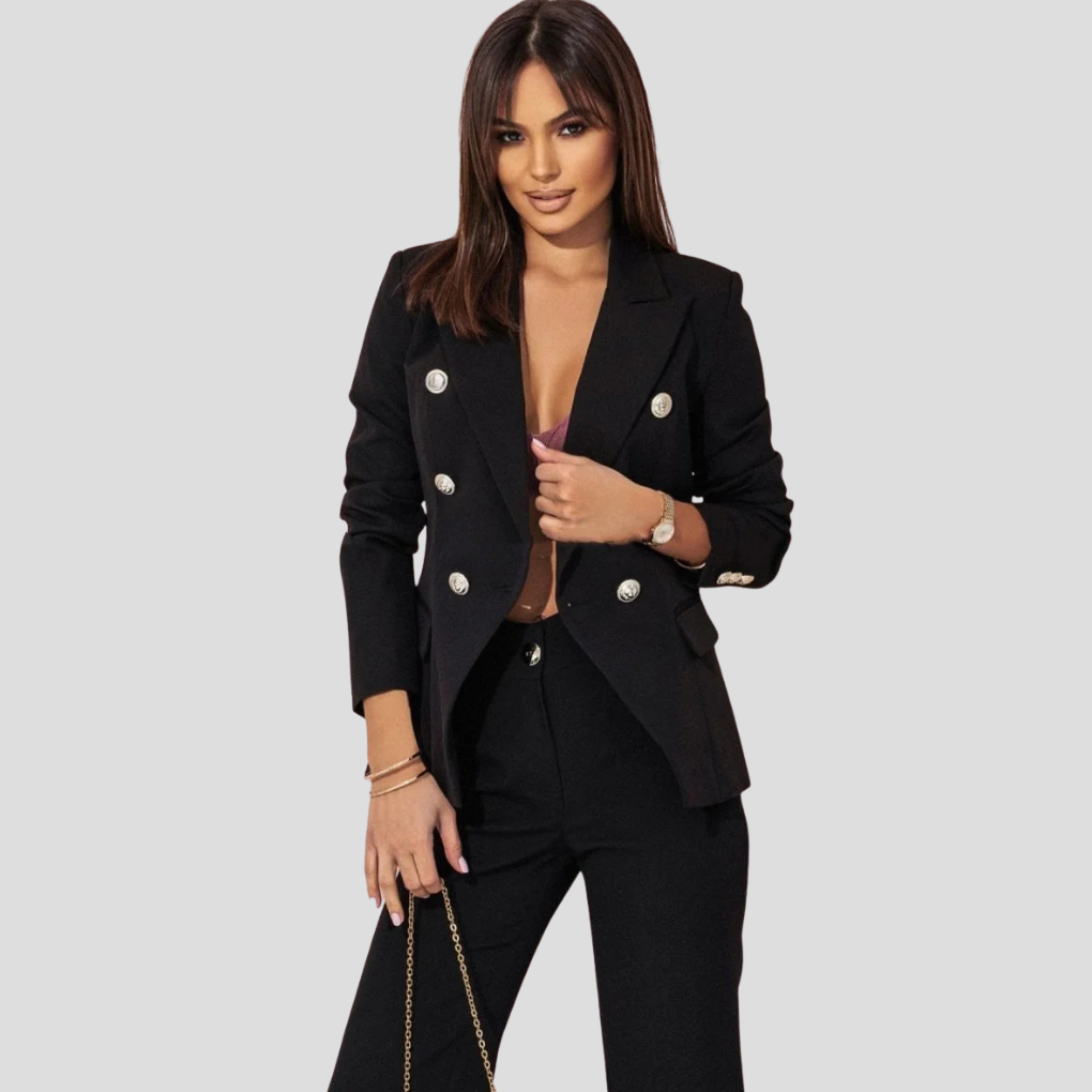 Elisea Blazerset voor dames – modern zomerpak