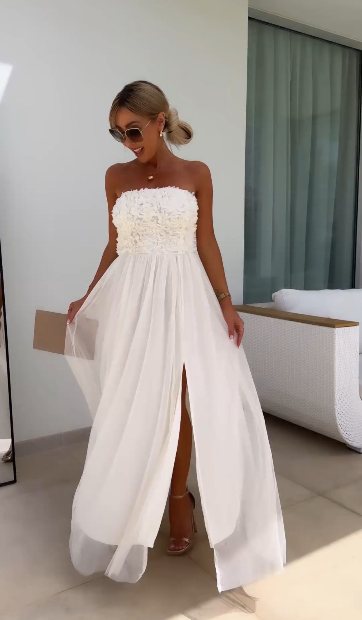 ANNELIES | ELEGANTE MAXI JURK