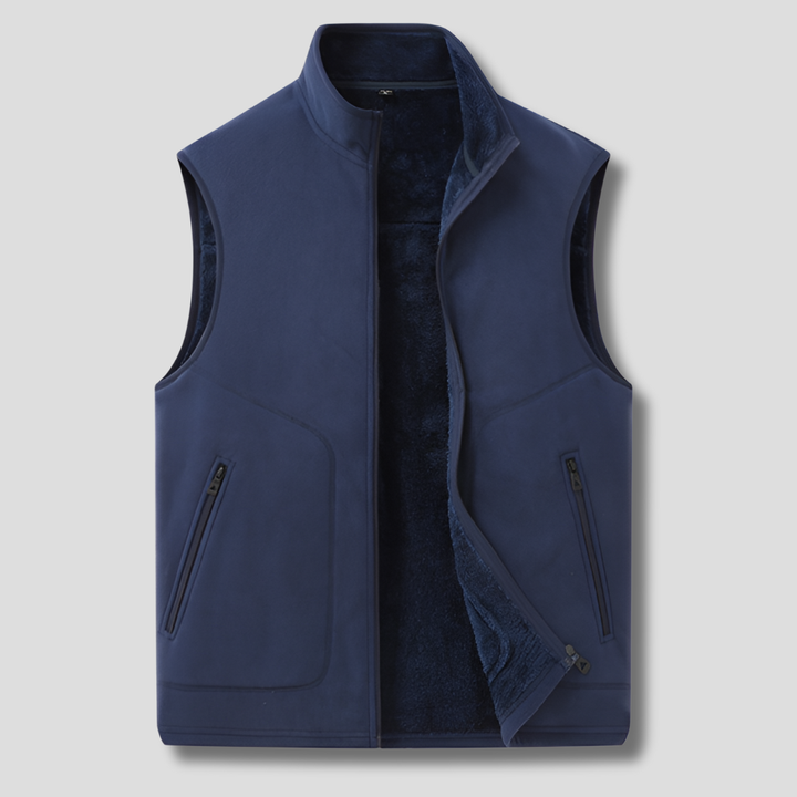 Gevoerd wintervest voor heren – warm en stijlvol