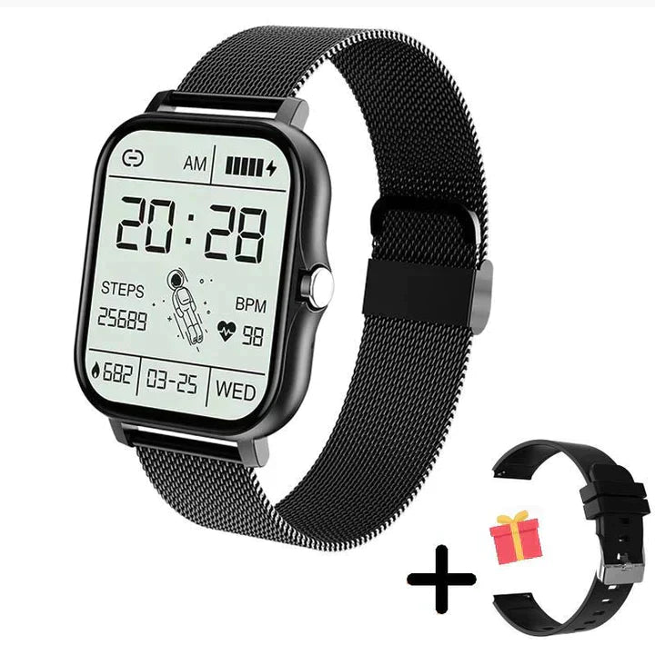 Smartwatch voor fitness, bellen via Bluetooth en gezondheidsmonitoring