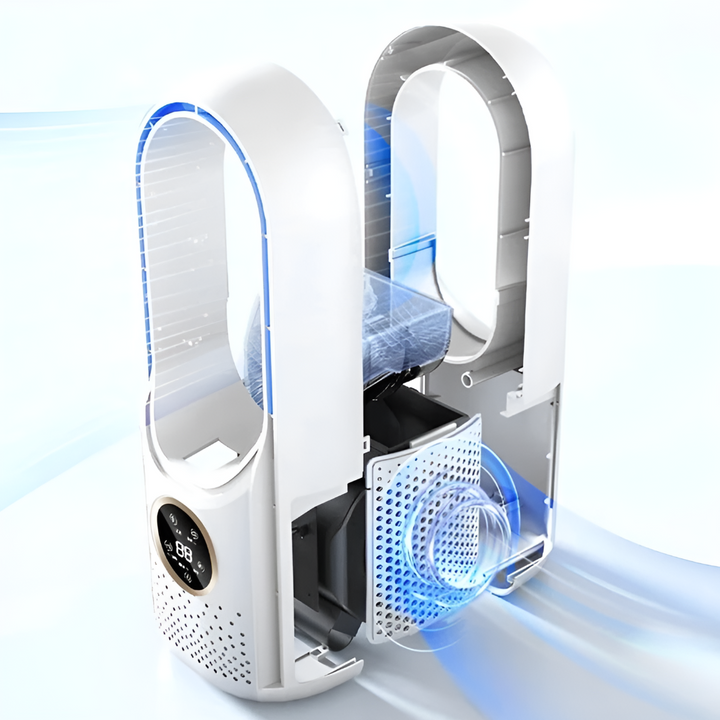 Gratis stille draagbare airconditioner voor thuis en op kantoor