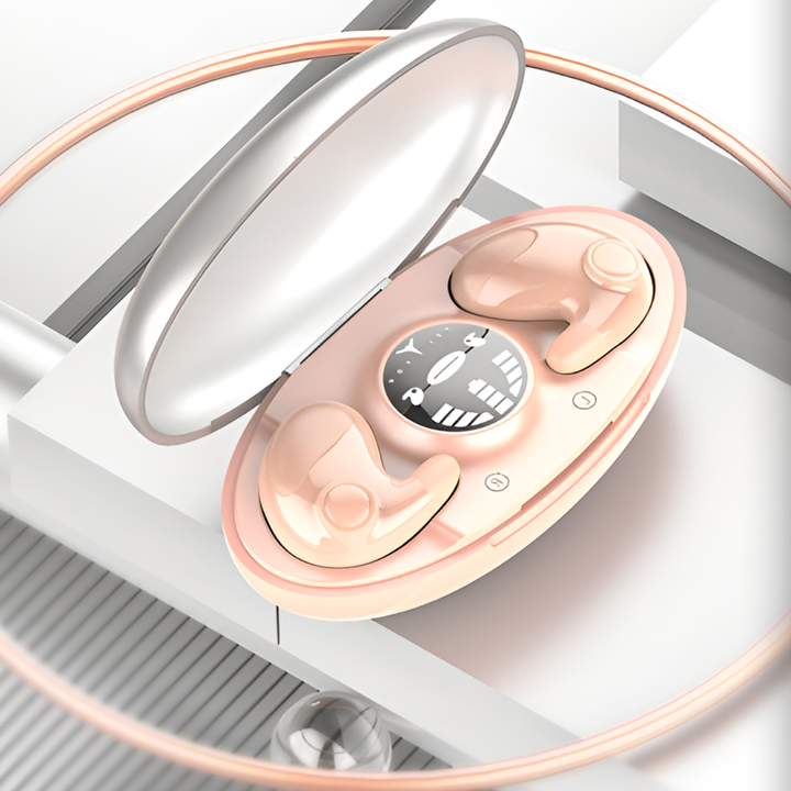 Ruisonderdrukkende Bluetooth-oordopjes met draadloos ontwerp