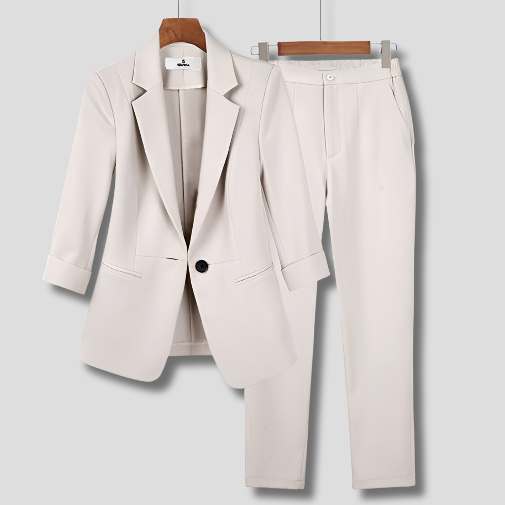 Damespakset met jasje en broek