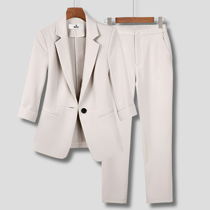 Damespakset met jasje en broek