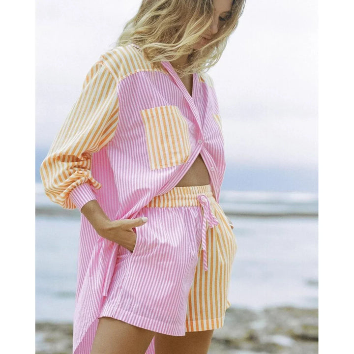 Wijde Shirt en Short Zomerset