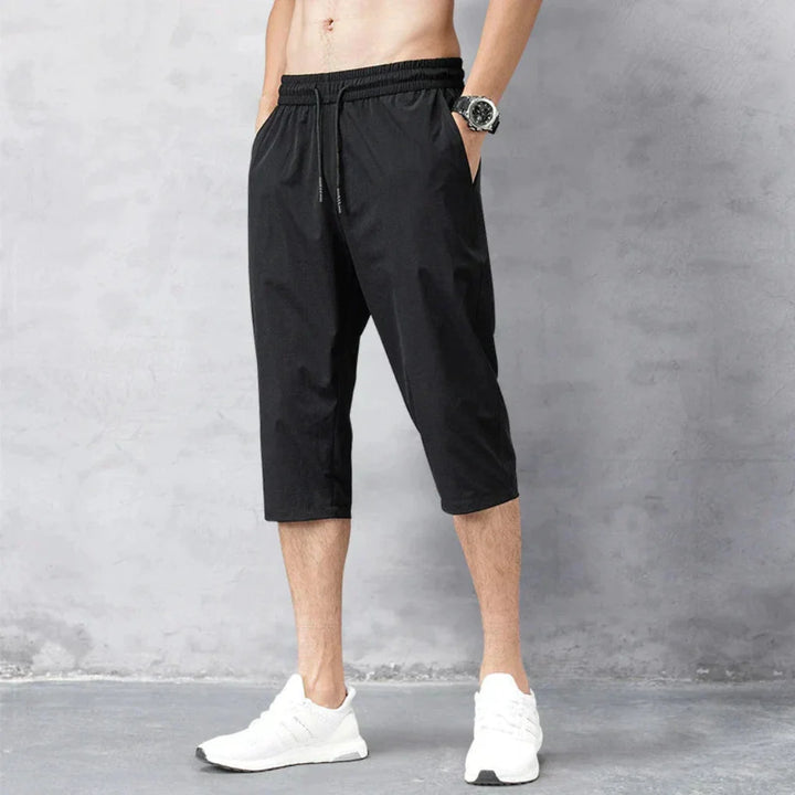 Heren 3/4 nylon broek – snel drogend en veelzijdig
