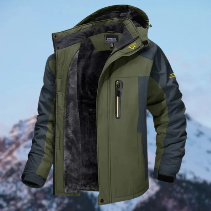 Heren winterjas – moderne casual stijl met waterafstotende afwerking