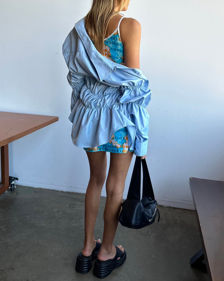 Stijlvolle Gekreukelde Blouse