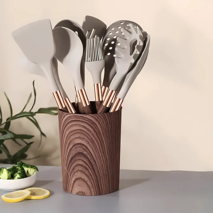 Luxe siliconen kookgerei set van 10 stuks