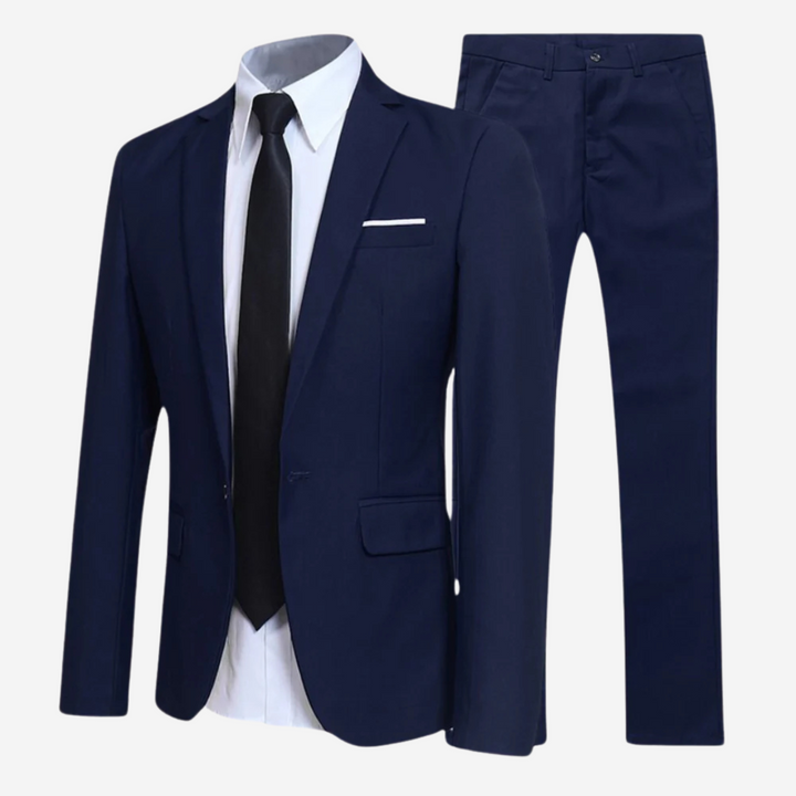 Luxe tweedelig herenpak