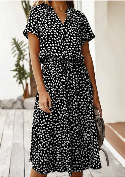 MARA | MIDI JURK MET PRINT