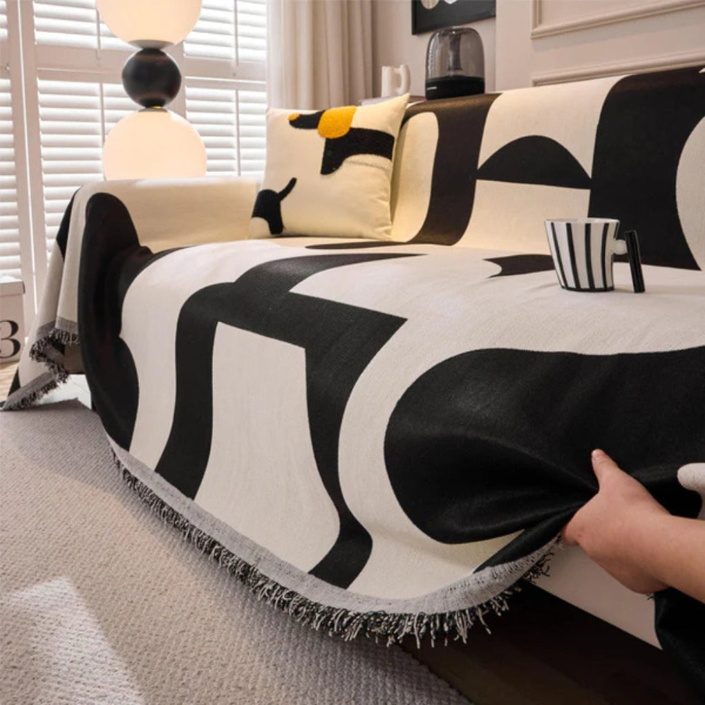Moderne geometrische  bankhoes