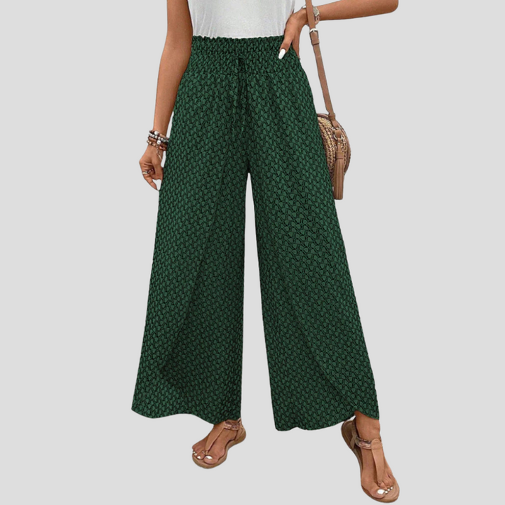 Moderne geometrische printbroek