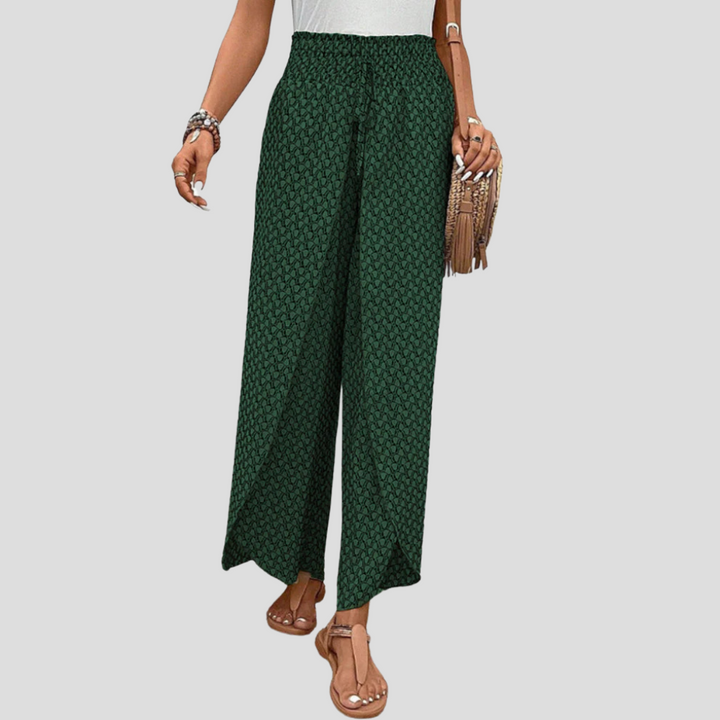 Moderne geometrische printbroek