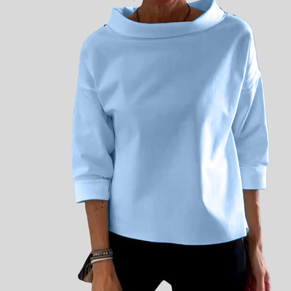 Moderne top voor dames – Strakke stijl met dagelijkse veelzijdigheid