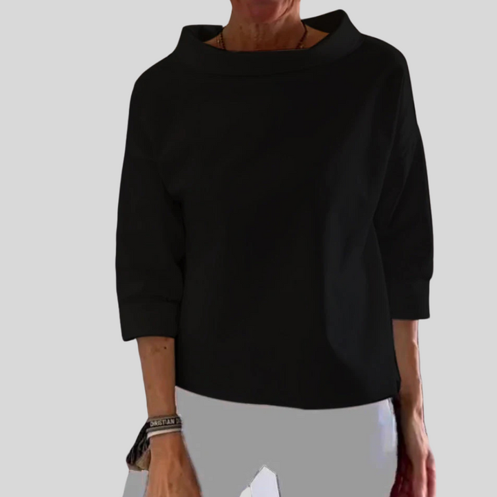 Moderne top voor dames – Strakke stijl met dagelijkse veelzijdigheid