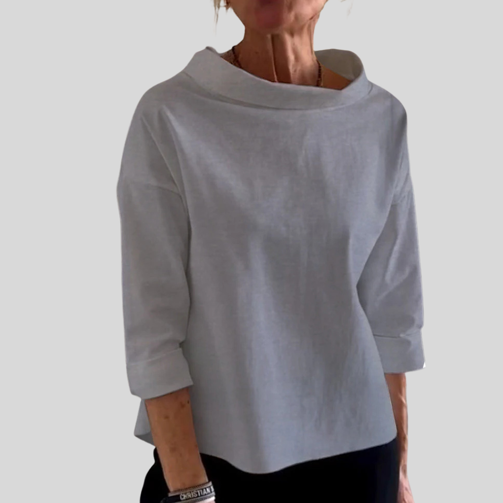 Moderne top voor dames – Strakke stijl met dagelijkse veelzijdigheid