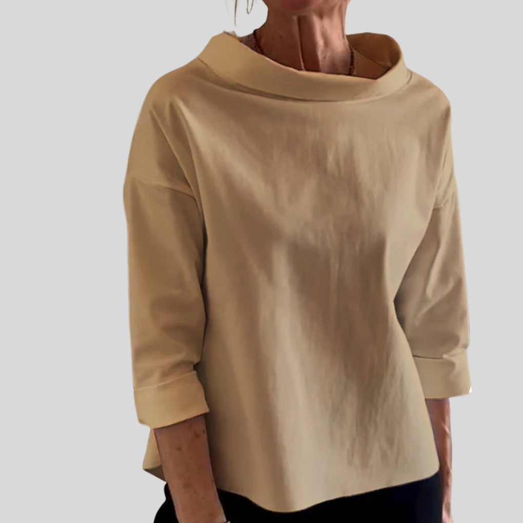 Moderne top voor dames – Strakke stijl met dagelijkse veelzijdigheid
