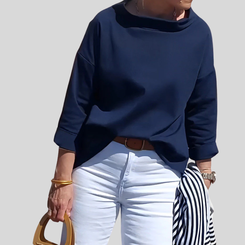 Moderne top voor dames – Strakke stijl met dagelijkse veelzijdigheid