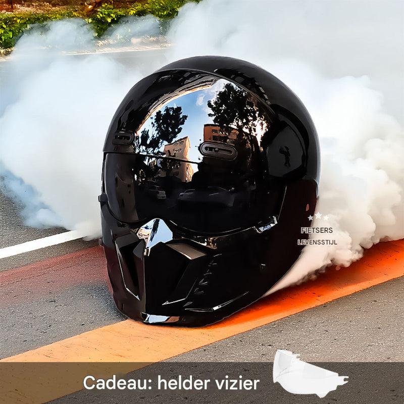 Motorhelm – DOT- en ECE-goedgekeurd, tijdloze look