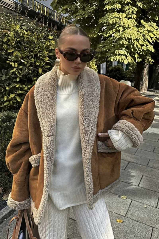 Oversized Shearling Jack