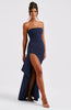 Off-shoulder gedraaide maxi-jurk voor dames