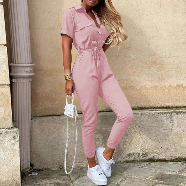 Op maat gemaakte verleidelijke jumpsuit