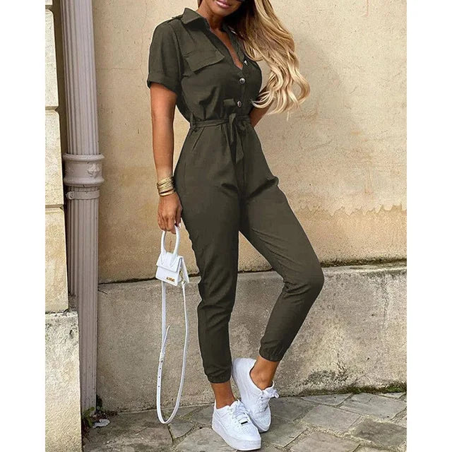 Op maat gemaakte verleidelijke jumpsuit