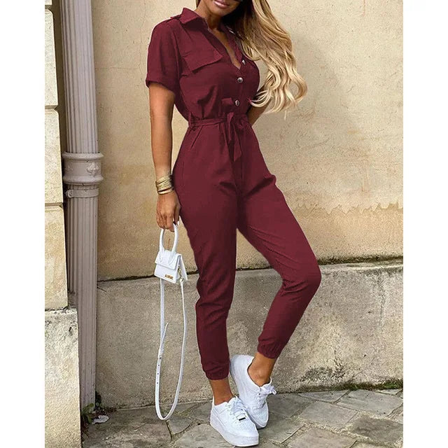 Op maat gemaakte verleidelijke jumpsuit