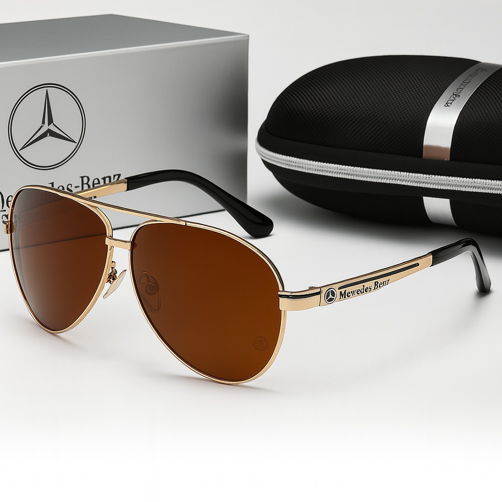 Premium anti-glare luxe gepolariseerde zonnebril voor tijdens het autorijden