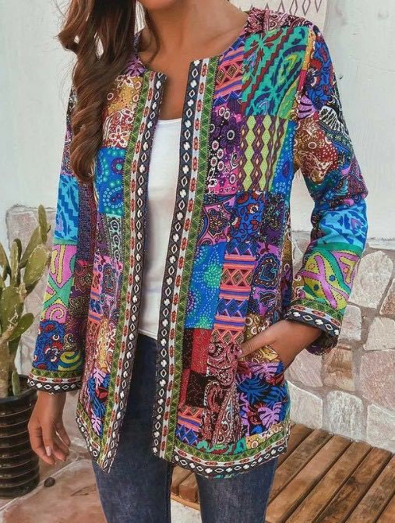 Retro-geïnspireerd gebreid vest – tijdloze elegantie voor vrouwen