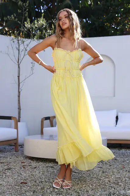 Elegante ruches jurk