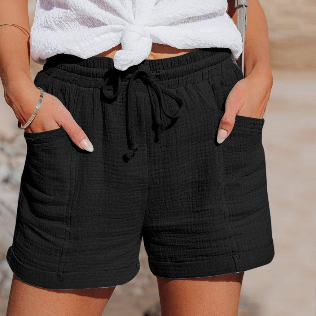 Damesshorts in lichtgewicht model