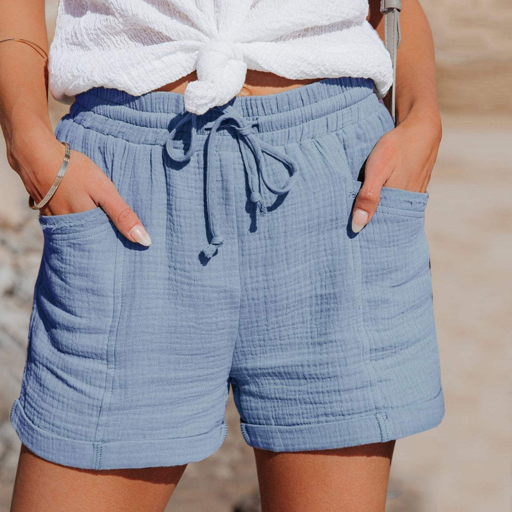 Damesshorts in lichtgewicht model
