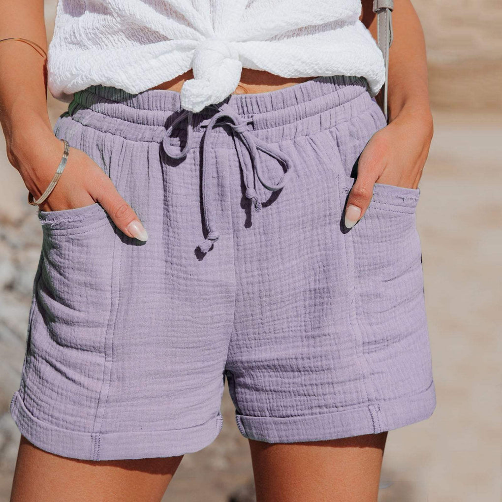 Damesshorts in lichtgewicht model