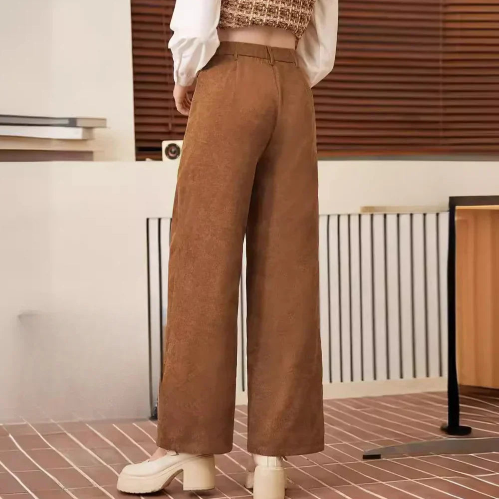 Tijdloze corduroy broeken voor dames
