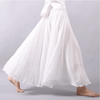 Bohemian linnen maxi-rok