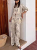 Set met ontspannen boho-print