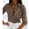 Blouse met kleurverloopprint voor dames – Hemelse stijl voor dagelijks gebruik
