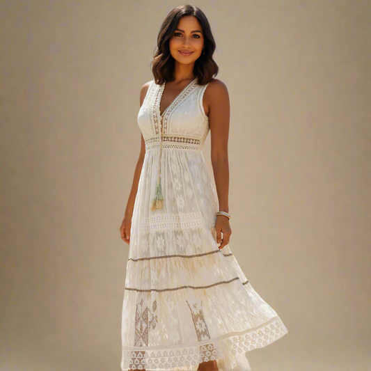 Boho Stijlvolle Maxi Jurk