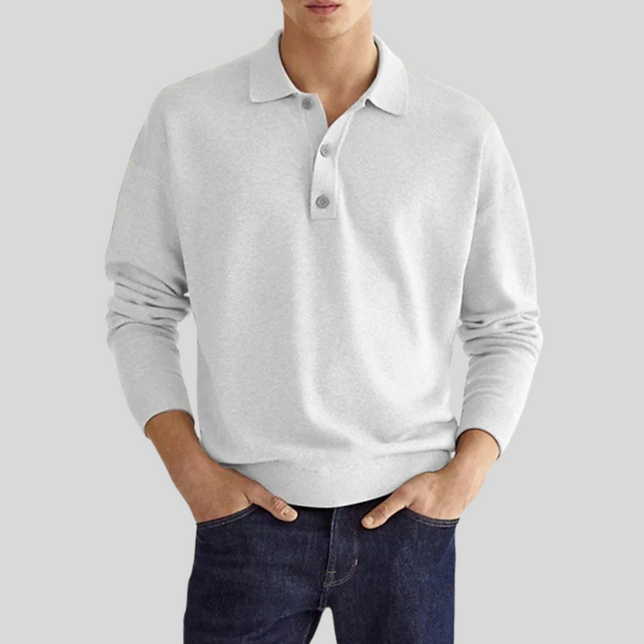 Poloshirt van katoenmix voor heren – Strakke stijl voor dagelijks gebruik