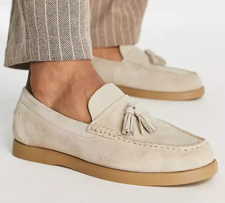 Pietrz – Suède loafers voor heren