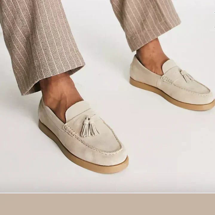 Pietrz – Suède loafers voor heren