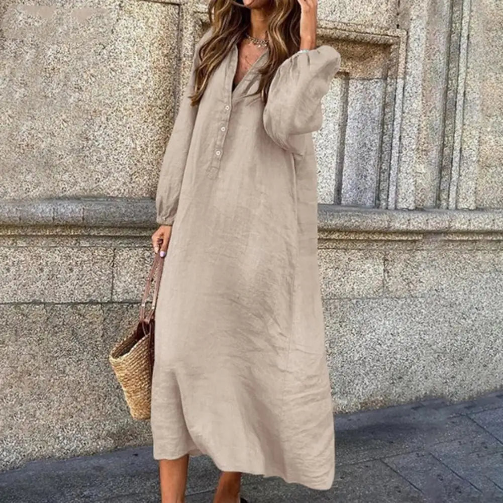 Luchtige Zomerjurk met Knoopdetails
